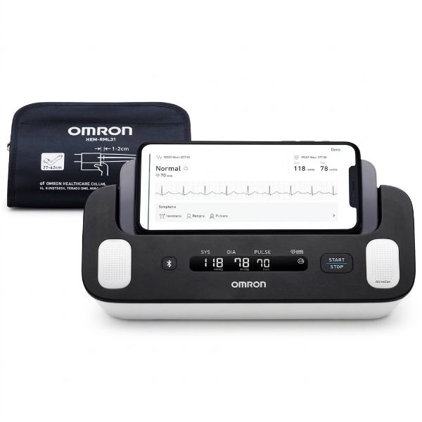 Omron Complete HEM-7530T Tansiyon Aleti + EKG Cihazı